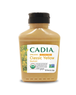 Cadia Organic Classic Yellow Mustard, 9 oz.