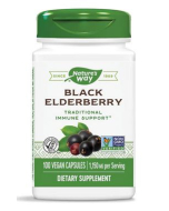 Nature's Way Black Elderberry, 100 Capsules