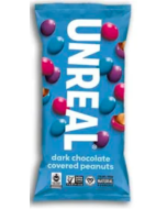 Unreal Dark Chocolate Covered Peanuts 1.5 oz - Main