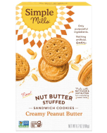 Simple Mills Peanut Butter Sandwich Cookies, 6.7 oz.