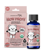 Legendairy Milk Organic Baby and Toddler Iron Drops - Front view