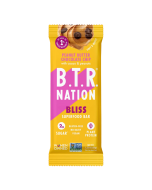 B.T.R Nation Peanut Butter Chocolate Chip Bliss Protein Bar - Front view