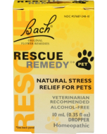 Bach Rescue Remedy Natural Stress Relief for Pets, 10 ml