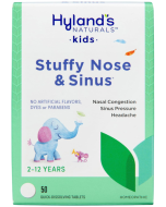 Hyland's Kid's Stuffy Nose & SInus, 50 Tabs