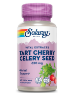 Solaray Tart Cherry Celery Seed, 620mg, 60 Vegetarian Capsules