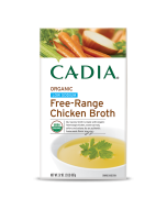 Cadia Organic Low Sodium Free-Range Chicken Broth