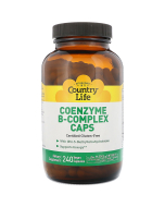 Country Life Coenzyme B-Complex Caps, 240 Vegetarian Capsules