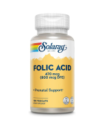 Folic Acid 800 mcg 100 caps