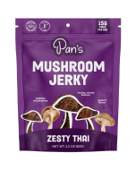 Pan's Zesty Thai Mushroom Jerky - Front view