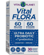 Vital Planet Vital Flora Ultra Daily Probiotic, 30 Capsules