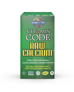 Garden of Life Vitamin Code RAW Calcium, 60 Capsules