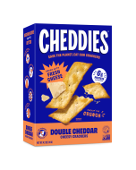 Cheddies Crackers Double Cheddar - Front view