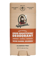 Dr. Squatch Wood Barrel Bourbon Deodorant, 2.65 oz.