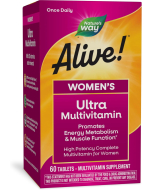 Nature's Way Alive Once Daily Women's Ultra Potency Multivitamin,  60 Tablets