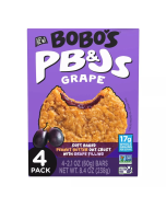 Bobo's PB&Js Grape Oat Bars 4 Count - Front view