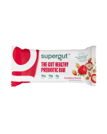 Supergut The Gut Healthy Prebiotic Bar Strawberry Almond - Front view