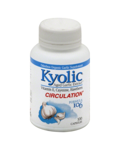 Kyolic Circulation Formula 106, 100 Capsules