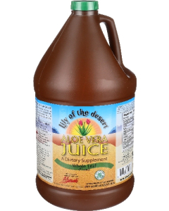 Lily of the Desert Aloe Vera Juice, Whole Leaf, 128 fl. oz.