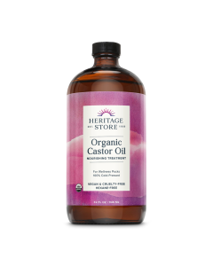 Heritage Organic Castor Oil - Front view