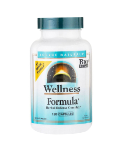 Source Naturals Wellness Formula, 120 Capsules