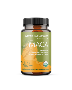 Herb Pharm Maca, 60 Vegetarian Capsules - Front view