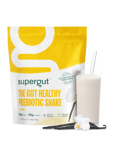 Supergut The Gut Healthy Prebiotic Shake Vanilla - Front view