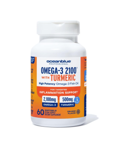 Oceanblue Omega-3 2100 with Turmeric - Front view