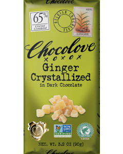 Chocolove Ginger Crystalized in Dark Chocolate