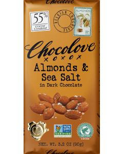 Chocolove Almonds & Sea Salt in Dark Chocolate