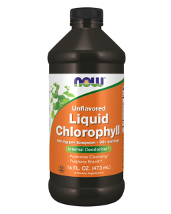 NOW Foods Chlorophyll Liquid, Unflavored - 16 fl. oz.