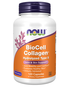 NOW Foods BioCell Collagen® Hydrolyzed Type II - 120 Capsules