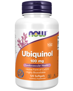 NOW Foods Ubiquinol 100 mg - 120 Softgels