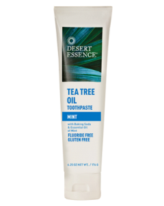 Desert Essence Tea Tree Oil Toothpaste, 6.25 oz.