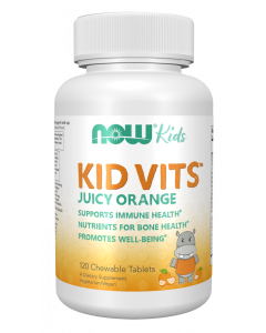 NOW Foods Kid Vits™ Juicy Orange - 120 Chewable Tablets