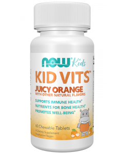 NOW Foods Kid Vits™ Juicy Orange Chewable Tablets