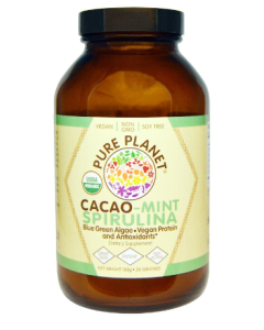 Pure Planet Choco-Mint Spirulina Organic, 30 serving