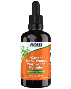 NOW Foods "Green" Black Walnut Wormwood Complex Liquid - 2 fl. oz.