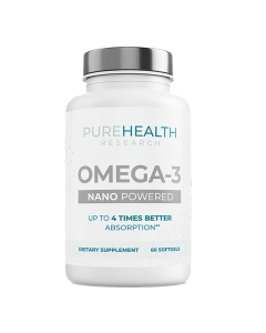 Pure Health Research Nano Powered Omega 3 - Front view