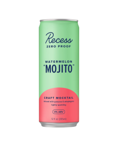 Recess Zero Proof Watermelon Mojito Mocktail - Front view