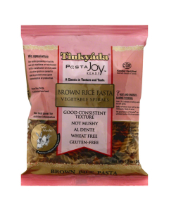 Tinkyáda Brown Rice Pasta Vegetable Spirals, 12 oz.