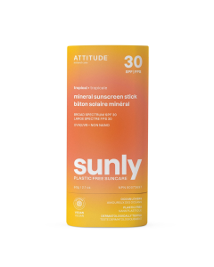 Attitude Mineral Sunscreen Stick SPF 30 Tropical - Front view