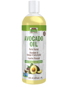 NOW Foods Avocado Cooking Oil in Plastic Bottle - 16 fl. oz.