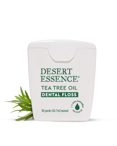 Desert Essence Tea Tree Oil Dental Floss, 50 Yards