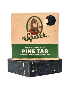 Dr. Squatch Natural Pine Tar Soap Bar, 5 oz.