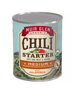 Muir Glen Organic Chili Starter Medium - Front view