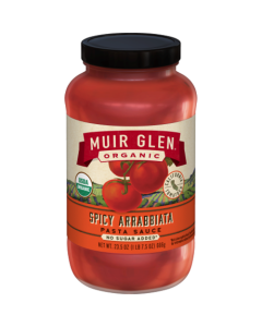 Muir Glen Organic No Sugar Added Spicy Arrabbiata Pasta Sauce - Front view