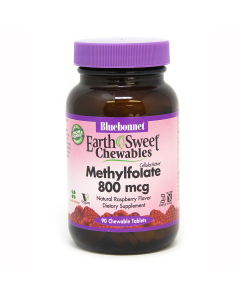 Bluebonnet Methylfolate 800 mcg Front