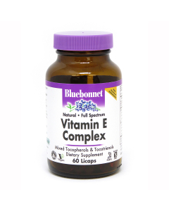 Bluebonnet Vitamin E Complex, 60 Liquid Capsules