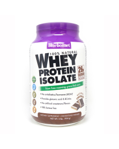 Bluebonnet Whey Protein Isolate Chocolate, 2 lbs.