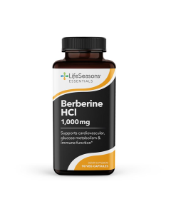 LifeSeasons Berberine HCl 1000mg - Front view